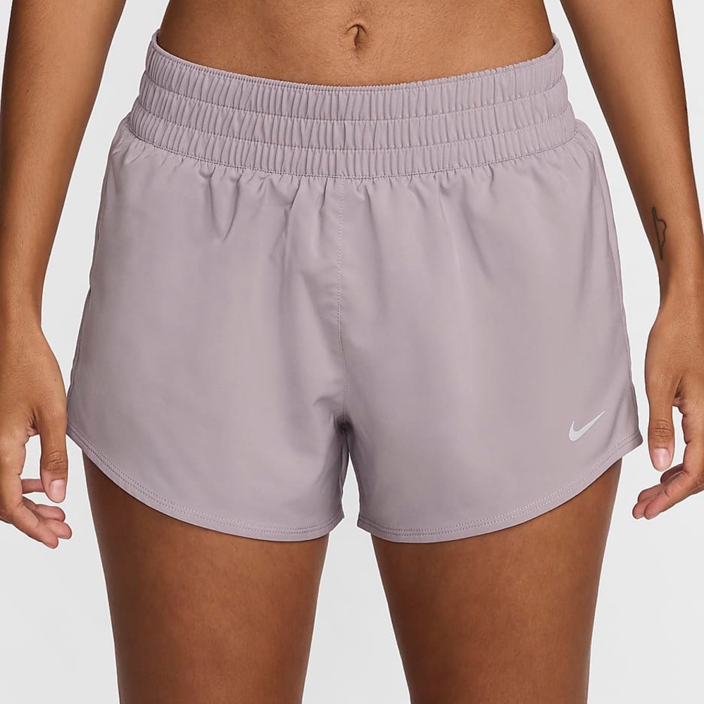 Nike One Dri-FIT Mid-Rise 3" Brief-Lined Shorts